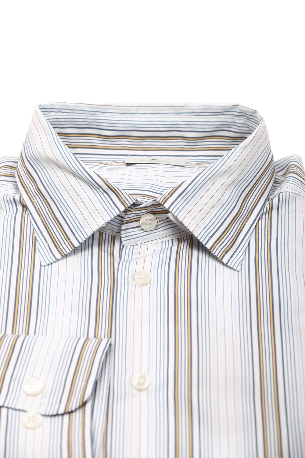 shop ETRO Saldi Camicia: Etro camicia in cotone a righe.
Camicia realizzata in cotone a righe.
Logo ricamato su petto.
Composizione: 100% cotone.
Vestibilità regular.
Polsini con doppio bottone.
Fabbricato in Italia.. MRIB0002 99TR519-S8451 number 9215922